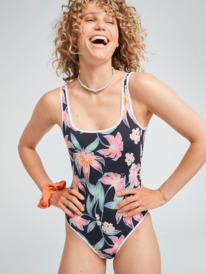 5 Womens Paradise Shine One-Piece Swimsuit  ERJX103465 Roxy