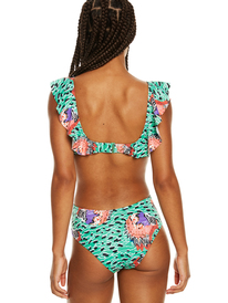 12 Stella Jean x ROXY - Maillot une pièce pour Femme Vert ERJX103481 Roxy