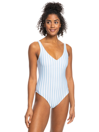 roxy, Womens ROXY Love The Holiday One One-Piece Swimsuit, CERULEAN CABANA STRIPE S (bfn4) PT ROXY LOVE THE HOLIDAY ONE ERJX103495
