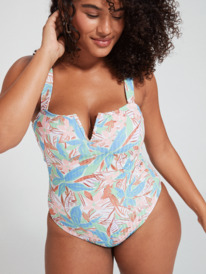 Roxy Love Rib The Coco D-Cup One Piece Swimsuit | Roxy