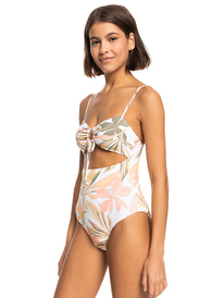7 Printed Beach Classics - Eendelig Badpak voor Dames White ERJX103508 Roxy