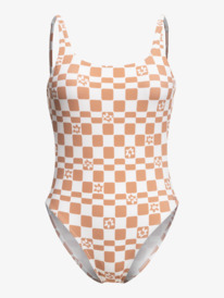 7 Check It - Maillot de bain une pièce pour Femme Marron ERJX103512 Roxy