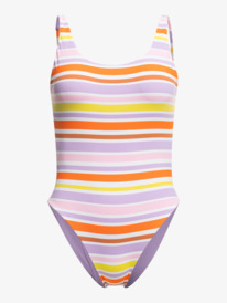 13 Womens Surf.Kind.Kate. One-Piece Swimsuit White ERJX103536 Roxy