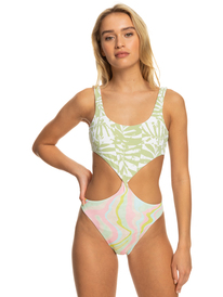 2 Tropics Hype - Badeanzug für Frauen Grün ERJX103538 Roxy