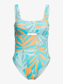 10 Roxy Pro The Double Line - One-Piece Swimsuit for Women Blue ERJX103552 Roxy