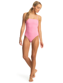 4 Womens Sun Click One-Piece Swimsuit Pink ERJX103570 Roxy