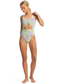 2 Womens Blumen One-Piece Swimsuit Purple ERJX103578 Roxy