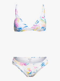 4 Beach Classics Fixed Triangle - Ensemble de bikini couvrance légère pour Femme  ERJX203471 Roxy