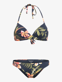 4 Roxy Into The Sun - Ensemble de bikini triangle pour Femme Bleu ERJX203504 Roxy