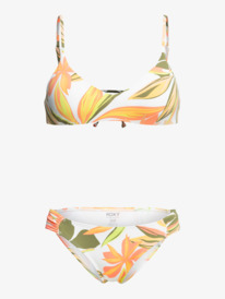 5 Printed Beach Classics - Bikini due pezzi con taglio atletico da Donna White ERJX203509 Roxy
