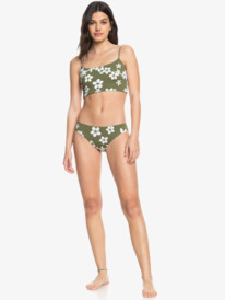 3 Retro Revo - Wendbares Bikini-Set für Frauen Grün ERJX203515 Roxy