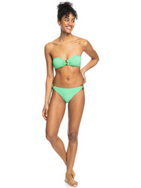 4 Color Jam - Bandeau Two Piece Bikini Set for Women Green ERJX203523 Roxy