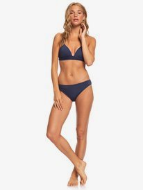 2 Beach Classics - Haut de bikini triangle moulé pour Femme Bleu ERJX303951 Roxy