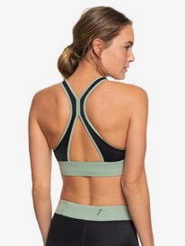 ROXY Fitness - Crop Top Bikini Top for Women  ERJX303976