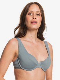 Seas The Day - D-Cup Underwired Bra Bikini Top for Women  ERJX303981