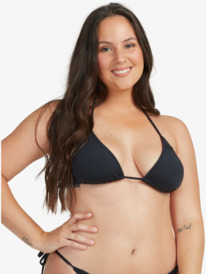3 Sd Beach Classics Mod Tiki Tri Separate Top Black ERJX304060 Roxy