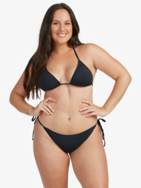 4 Sd Beach Classics Mod Tiki Tri Separate Top Black ERJX304060 Roxy