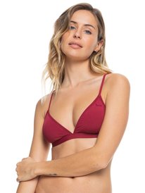 Beach Classics - Fixed Tri Bikini Top for Women  ERJX304068