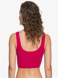 3 Casual Mood  Tankini Bralette Bikini Top Pink ERJX304112 Roxy