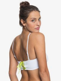 6 Kelia - Haut de bikini bandeau pour Femme Blanc ERJX304132 Roxy