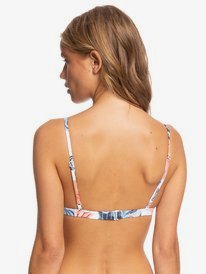 Printed Beach Classics - Fixed Triangle Bikini Top for Women  ERJX304159