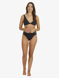 Solid Beach Classics Elongated Triangle Bikini Top | Roxy