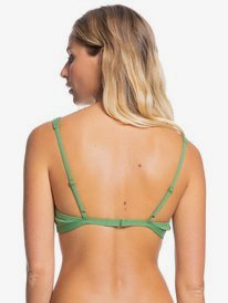 Beach Classics - Elongated Tri Bikini Top for Women  ERJX304208