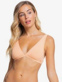Beach Classics - Elongated Tri Bikini Top for Women  ERJX304208