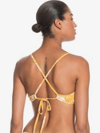 Printed Beach Classics - D-Cup Bralette Bikini Top for Women  ERJX304220