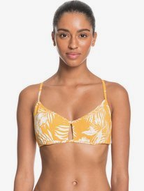 Printed Beach Classics - D-Cup Bralette Bikini Top for Women  ERJX304220