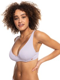 10 Mind Of Freedom - Top de bikini con copa D para Mujer Violeta ERJX304225 Roxy