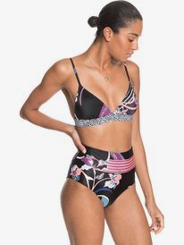 3 POP Surf Fixed Tri Bikini Top Multicolor ERJX304246 Roxy