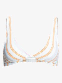 Printed Beach Classics - Elongated Tri Bikini Top for Women  ERJX304356