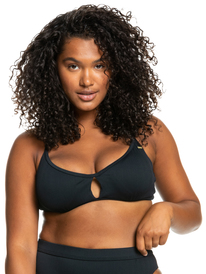 7 Womens Mind Of Freedom Separate D-Cup Underwired Bikini Top Black ERJX304506 Roxy