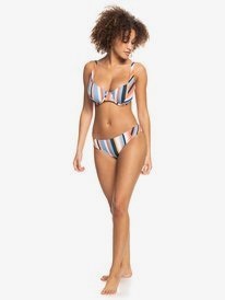 2 Womens Beach Classics Separate Underwired D-Cup Bikini Top Blue ERJX304551 Roxy