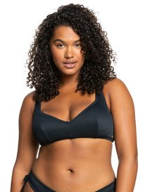 3 Womens Mind Of Freedom Separate D-Cup Bikini Top Black ERJX304576 Roxy