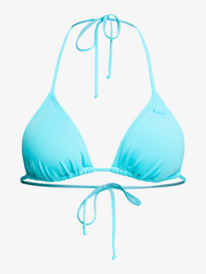 4 Beach Classics Tiki Triangle Bikini Top Blue ERJX304591 Roxy