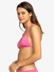 1 Beach Classics Tiki Triangle Bikini Top Pink ERJX304591 Roxy