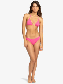 3 Beach Classics Tiki Triangle Bikini Top Pink ERJX304591 Roxy