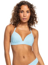 Beach Classics - Moulded Triangle Bikini Top for Women  ERJX304592