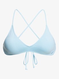4 Beach Classics Triangle Bikini Top Blue ERJX304596 Roxy