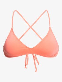 4 Beach Classics - Bikinioberteil mit Athletic Triangle Fit für Frauen Rosa ERJX304596 Roxy