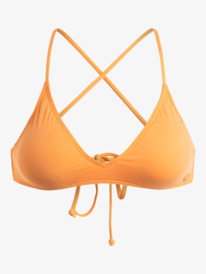 5 Beach Classics Triangle Bikini Top Orange ERJX304596 Roxy