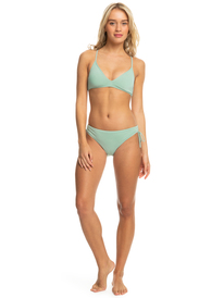 3 Beach Classics Triangle Bikini Top Blue ERJX304596 Roxy
