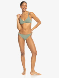 2 Beach Classics - Bikinioberteil mit Athletic Triangle Fit für Frauen Grün ERJX304596 Roxy