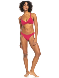 3 Beach Classics Triangle Bikini Top Pink ERJX304596 Roxy