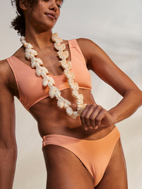 3 Beach Classics - Haut de bikini triangle allongé pour Femme Rose ERJX304598 Roxy