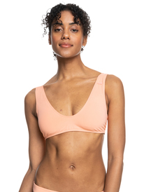 6 Beach Classics - Haut de bikini triangle allongé pour Femme Rose ERJX304598 Roxy