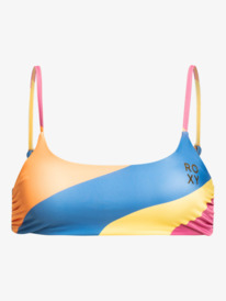 7 POP SURF Bralette Bikini Top White ERJX304602 Roxy