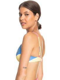 4 POP SURF Bralette Bikini Top White ERJX304602 Roxy